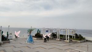 まるでワンピースの世界！？海上のパーキングエリア『海ほたる』で寄り道♪