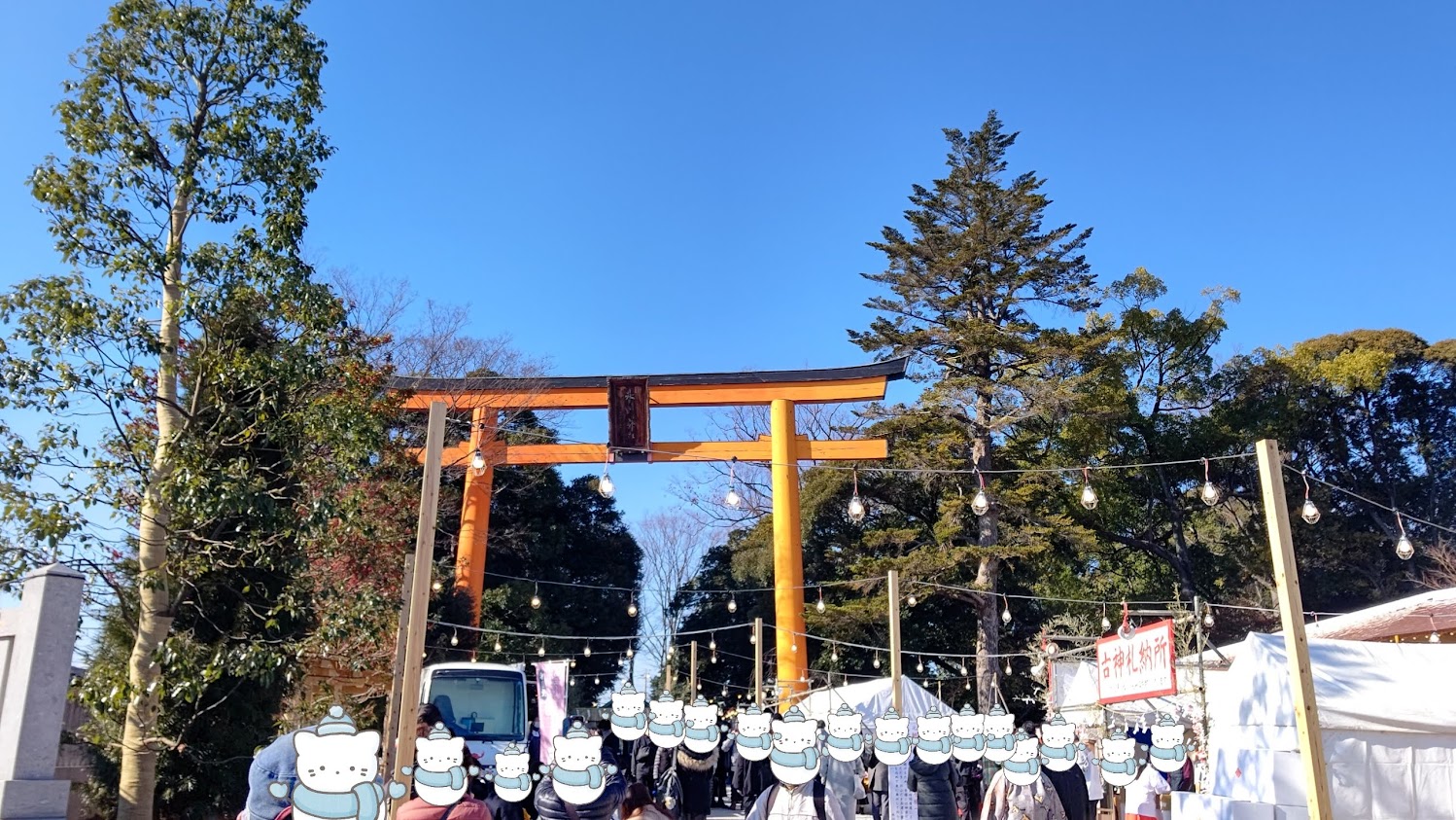 おみくじに絵馬トンネル♪『川越氷川神社』で初詣デート